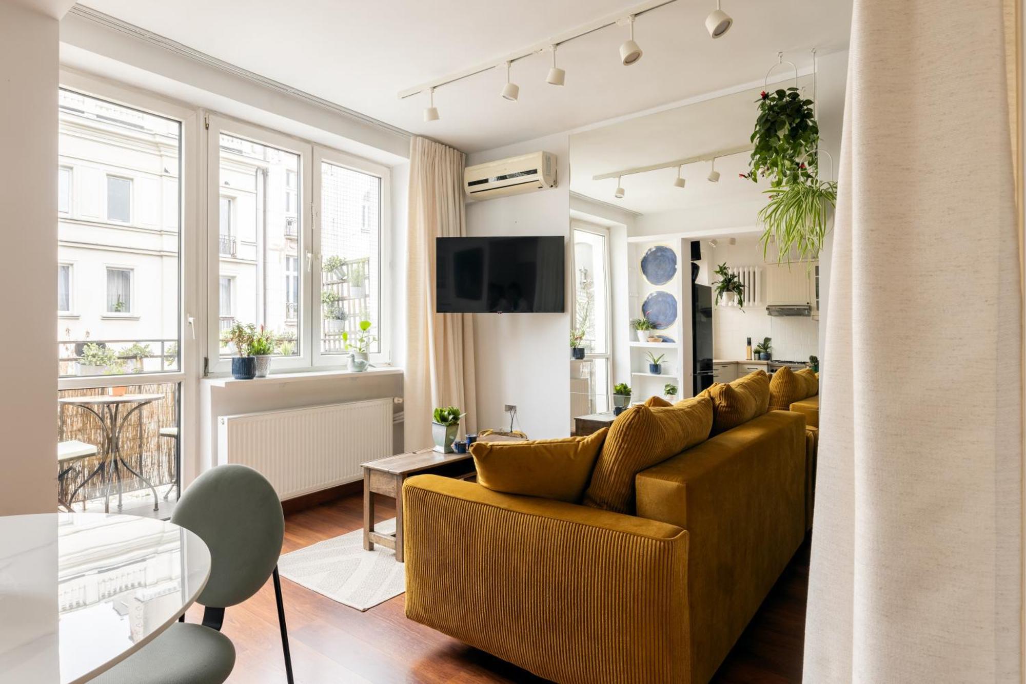 Relax Apartment Hoza / Poznanska Varşova Dış mekan fotoğraf